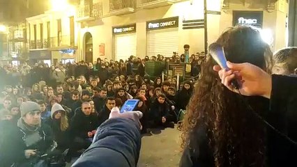 Asamblea de los okupas del palacio del Marqués de Rozalejo