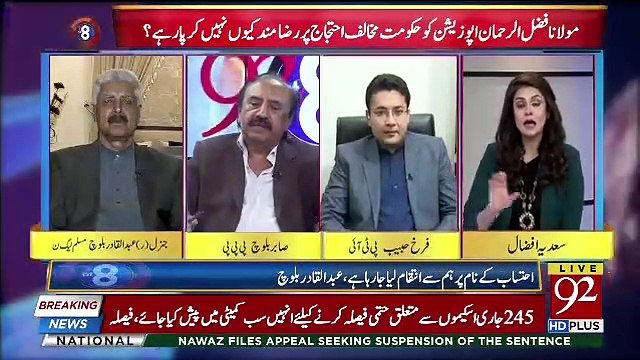 PPP And PML(N) don,t Trust Each Other Because,, Farrukh Habib