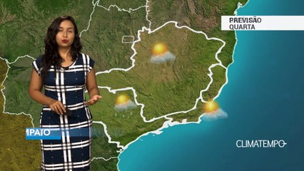 Tải video: Previsão Sudeste – Condições para chuva aumentam nesta quarta