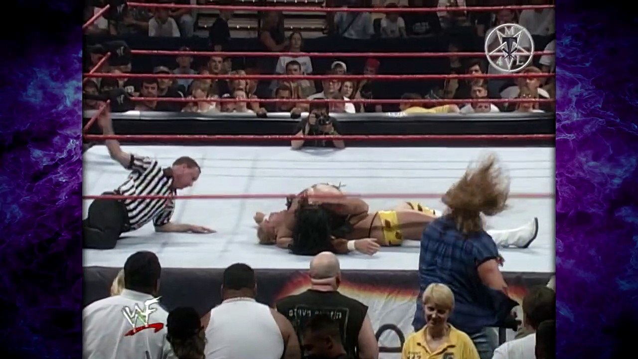 The Undertaker Attacks & Brawls w/ Triple H! 6/20/99