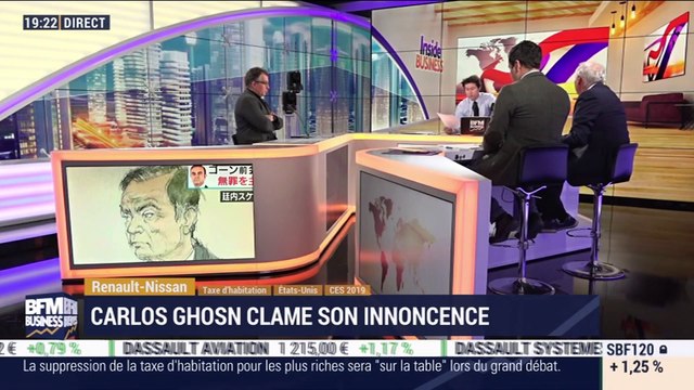 Les insiders (1/3): Carlos Ghosn clame son innocence - 08/01