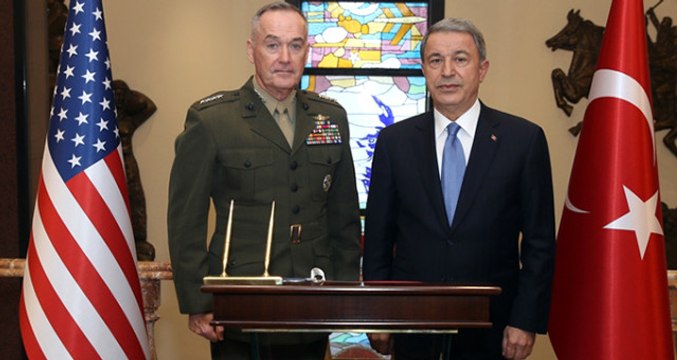 Son Dakika! Milli Savunma Bakanı Akar'dan ABD Heyetine Terörle Mücadele Mesajı