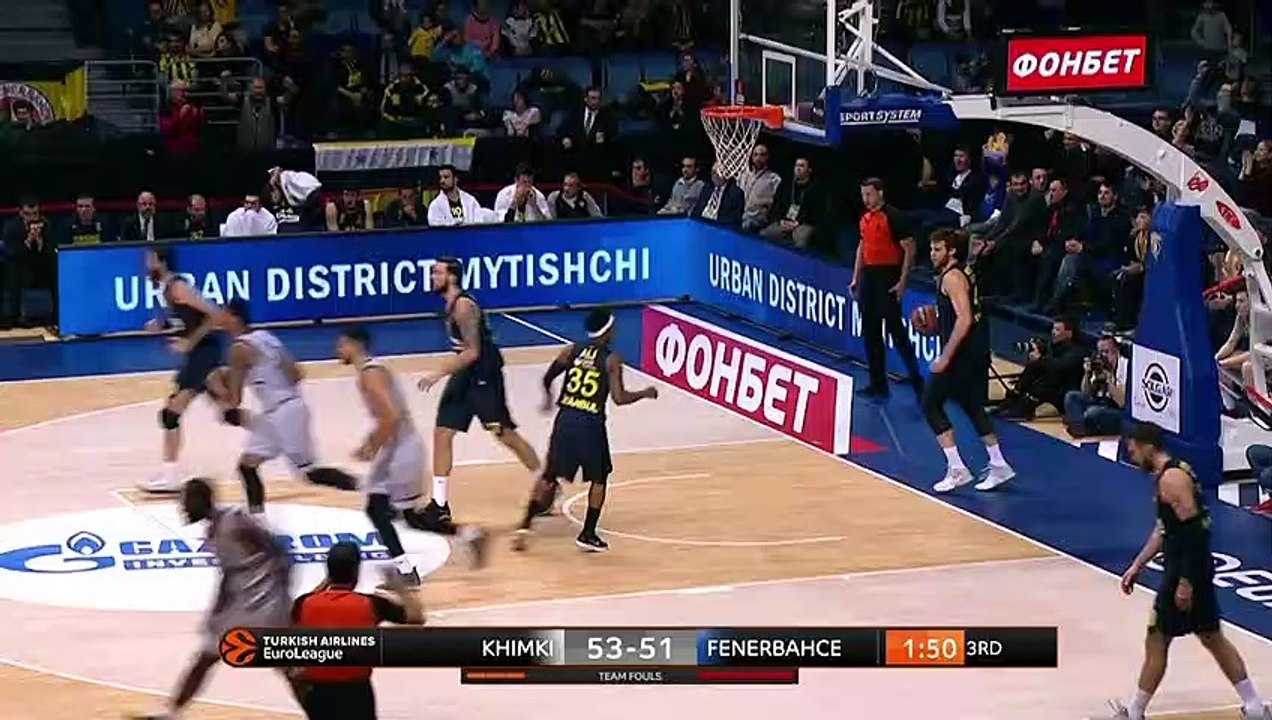 Khimki Moscow region - Fenerbahce Beko Istanbul Highlights | Turkish Airlines EuroLeague RS Round 17