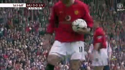 Mancheater United 4-0 Liverpool - 2002_⁄2003 [50fps]