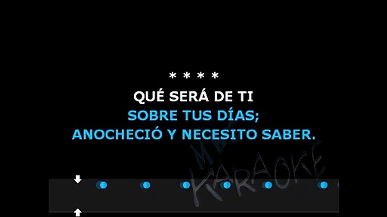 QUE SERA DE TI - Banda Express (Karaoke)