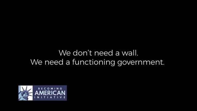 We Don't Need A Border Wall, We Need A Functioning Government