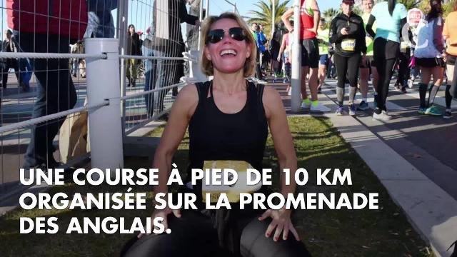 PHOTOS. Trop mignon ! Quand Laura Tenoudji et Christian Estrosi se font un bisou après une course sportive