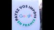 Le parti communiste se rend au siège de Google pour lui demander de payer ses impôts