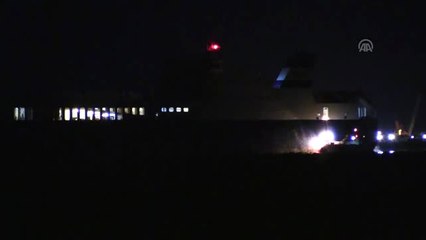 Çanakkale Boğazı'nda Yük Gemisinde Yangın İhbarı (1)