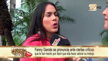 Fanny Garcés responde a presentadoras de farándula que se habrían referido mal de ella