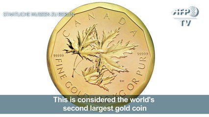 Four men face Berlin trial for giant gold coin heist