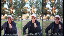 Mate 20 Pro vs iPhone XS Max vs Pixel 3 XL (Video/Photo/Mic Comparison)