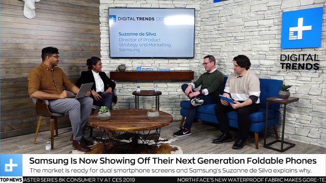 BREAKING - Samsung Announces Timeline for Foldable Phone at CES 2019