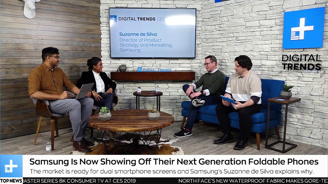 BREAKING - Samsung Announces Timeline for Foldable Phone at CES 2019