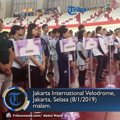 Kejuaraan Balap Sepeda Asian Track Championship 2019 Resmi Dibuka di Jakarta International Velodrome