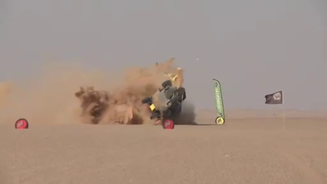 Africa Eco Race 2019 - Crash Laure-Kuprianov
