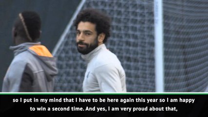 Salah delighted to be African Player of the Year again