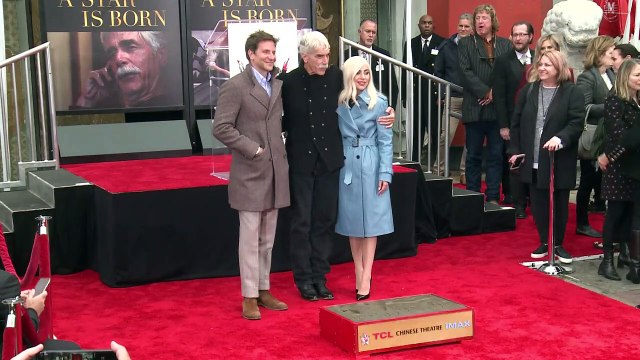 L'acteur Sam Elliott pose ses empreintes à Hollywood