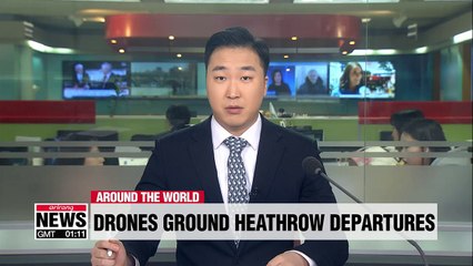 Heathrow departures suspended for one hour due to "drone sightings"