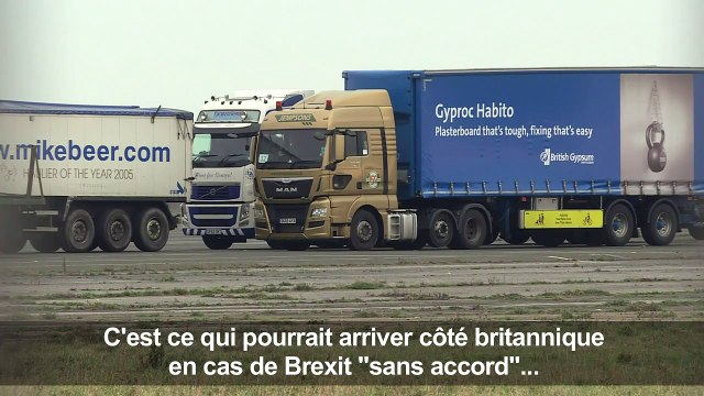 Comment éviter les bouchons en cas de Brexit sans accord ?