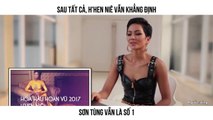 SAU TẤT CẢ, H'HEN NIÊ VẪN KHẲNG ĐỊNH SƠN TÙNG VẪN LÀ SỐ 1