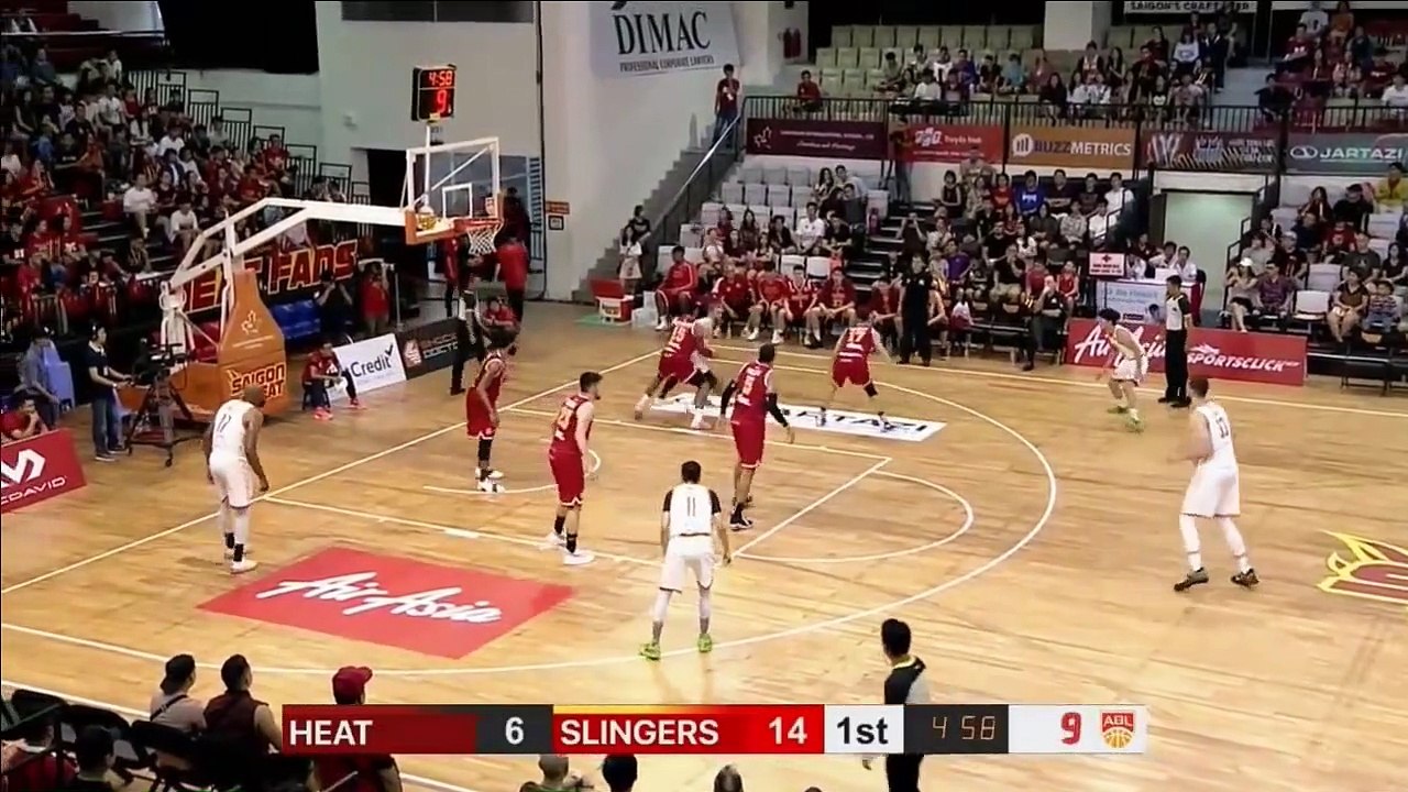 Saigon Heat 75-78 Singapore Slingers (ABL 2018/19)