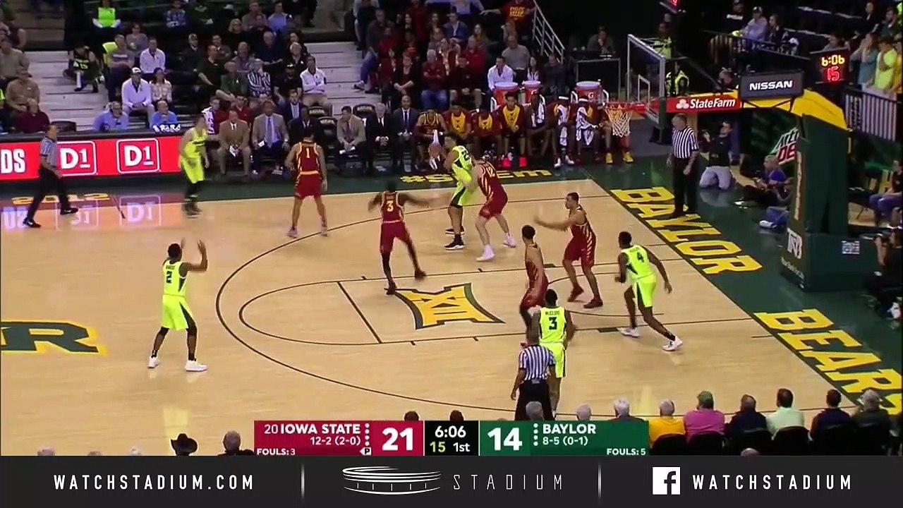 No. 20 Iowa State vs. Baylor Basketball Highlights (2018-19)