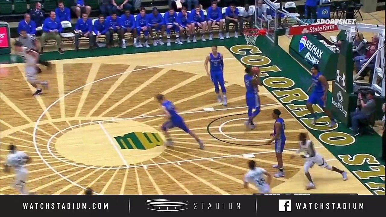 Air Force vs. Colorado State Basketball Highlights (2018-19)