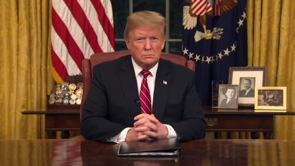 President Trump address and response from Democrat leaders on shutdown, border security