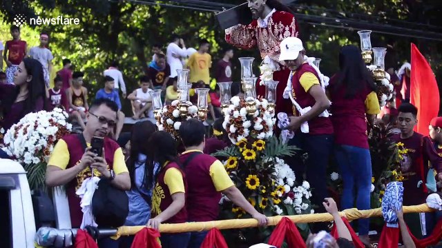 Millions of Catholics take part in Feast of the Black Nazarene in the Philppines