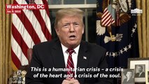 Trump Claims 'Humanitarian Crisis' At Border, Says Mexico Will Pay For The Wall 'Indirectly'