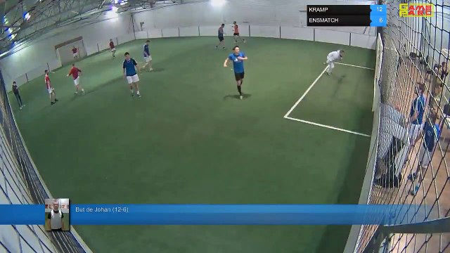 But de Johan (12-6) - KRAMP Vs ENSMATCH - 08/01/19 19:00 - LIGUE 3 - Poitiers Game Parc
