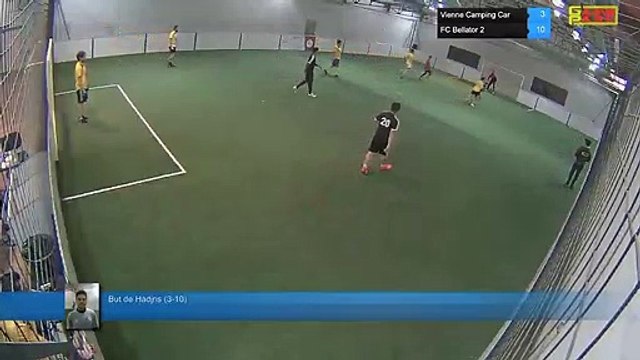 But de Hadjris (3-10) - Vienne Camping Car Vs FC Bellator 2 - 08/01/19 19:00 - LIGUE 4