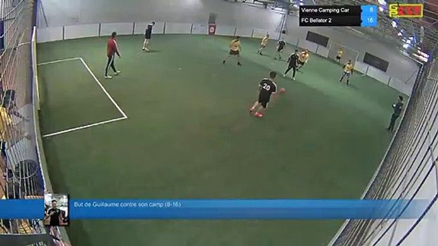 But de Guillaume contre son camp (8-16) - Vienne Camping Car Vs FC Bellator 2 - 08/01/19 19:00