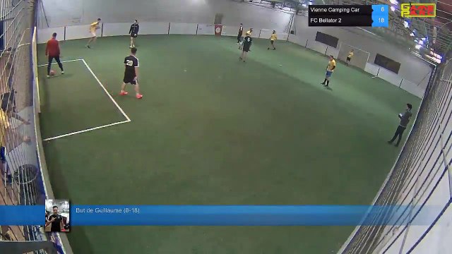 But de Guillaume (8-18) - Vienne Camping Car Vs FC Bellator 2 - 08/01/19 19:00 - LIGUE 4