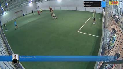 But de anthony  (1-1) - Carmel team Vs Lusitanos  - 08/01/19 21:00 - Ligue B - Poitiers Game Parc