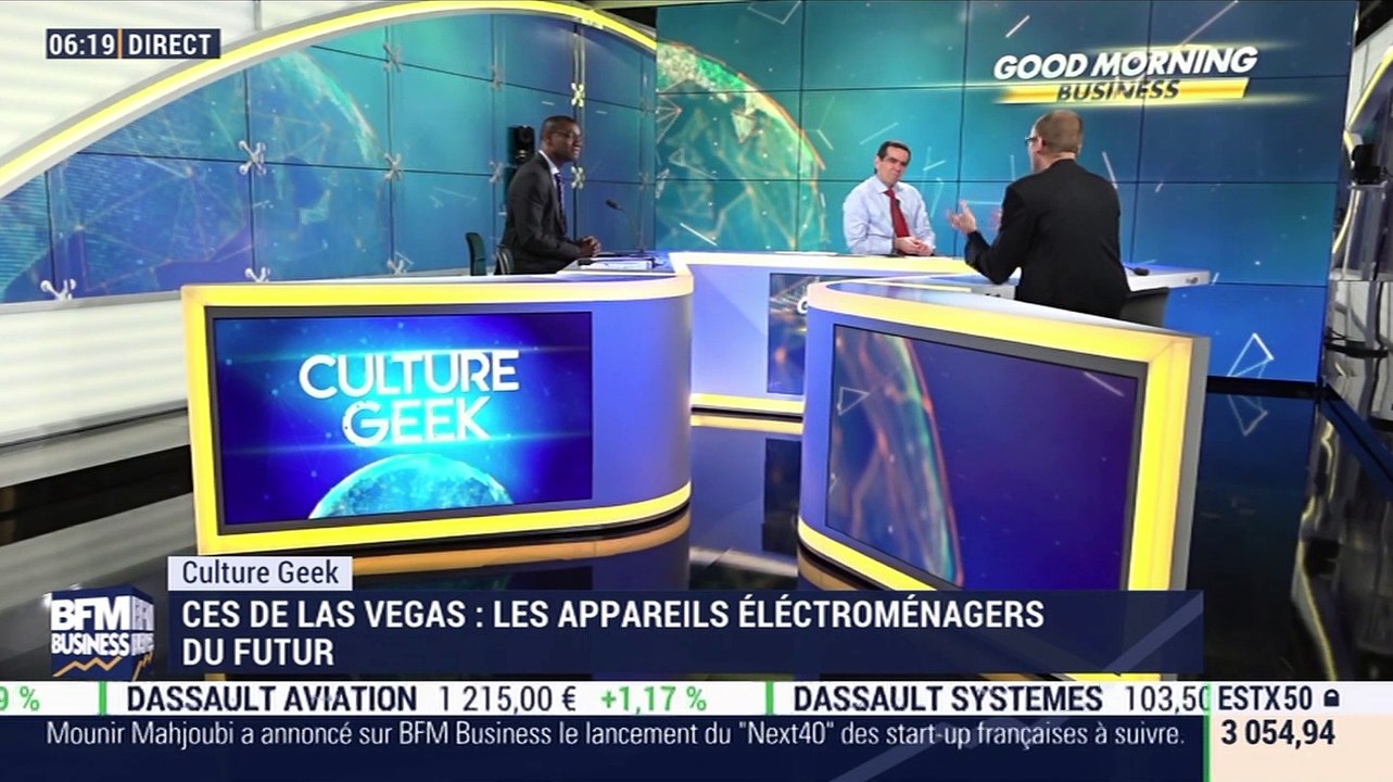 Anthony Morel: Les appareils électroménagers du futur au CES de Las Vegas - 09/01