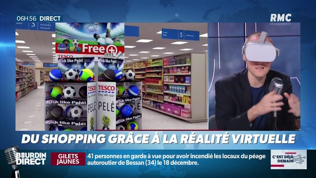 La chronique d'Anthony Morel : Du shopping grâce à la réalité virtuelle - 09/01
