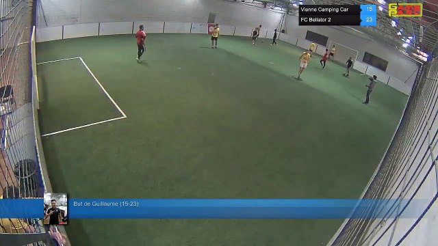 But de Guillaume (15-23) - Vienne Camping Car Vs FC Bellator 2 - 08/01/19 19:00 - LIGUE 4
