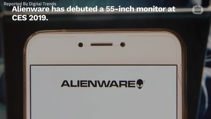 Alienware’s Shows Off New 55-Inch Monitor At CES