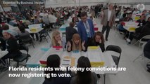 1.5 Million Former Felons Begin Registering To Vote In Florida