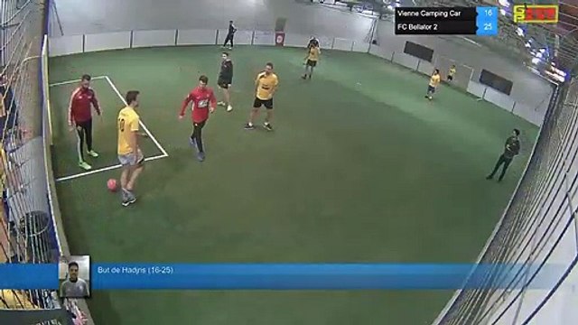 But de Hadjris (16-25) - Vienne Camping Car Vs FC Bellator 2 - 08/01/19 19:00 - LIGUE 4