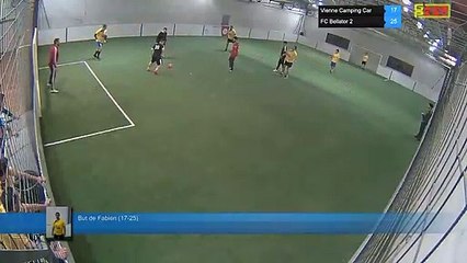 But de Fabien (17-25) - Vienne Camping Car Vs FC Bellator 2 - 08/01/19 19:00 - LIGUE 4
