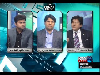 The Front Page- Asif Kunbher- 8th January 2019