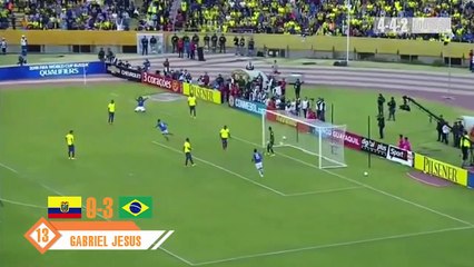 Hành trình đến với nước Nga của đội tuyển Brazil