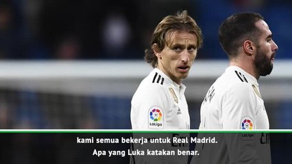 Kritik Modric Pada Performa Real Madrid Tepat - Solari