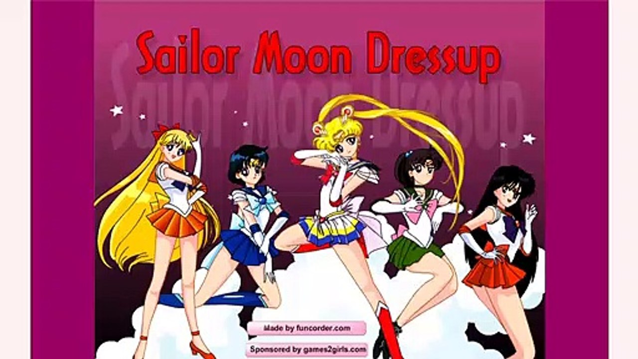 Sailor Moon Dress Up - Free Online Girls Dress Up Game