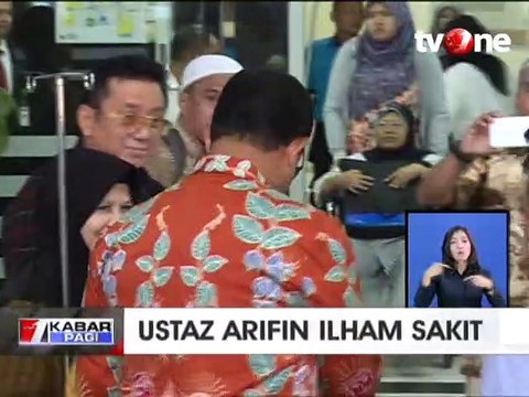 Sejumlah Tokoh Jenguk Ustaz Arifin Ilham