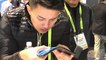 Foldable screens and smartphones preview at technology show