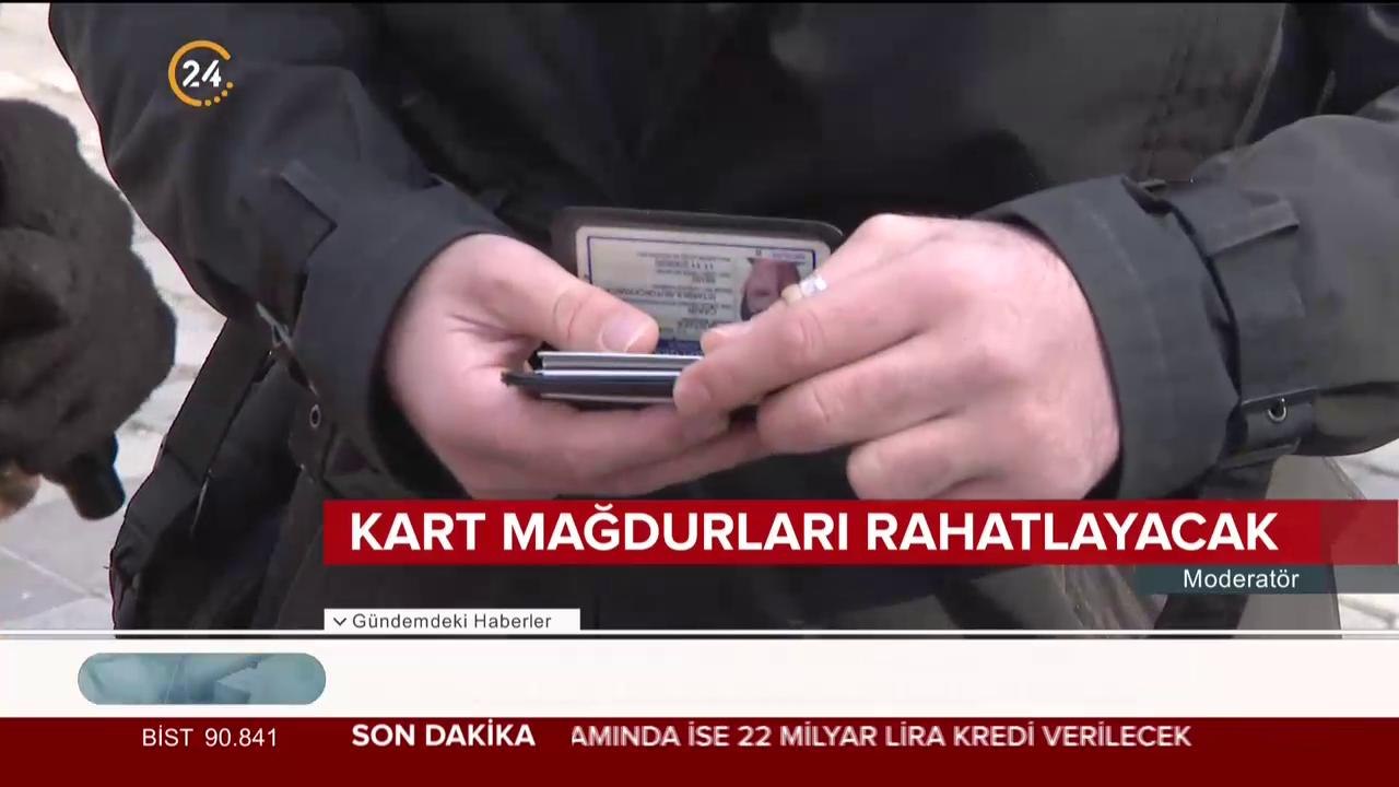 Kart mağdurları rahatlyor
